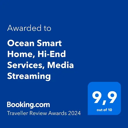 Ocean Smart Home, Hi-end Services, Media Streaming Apartment *